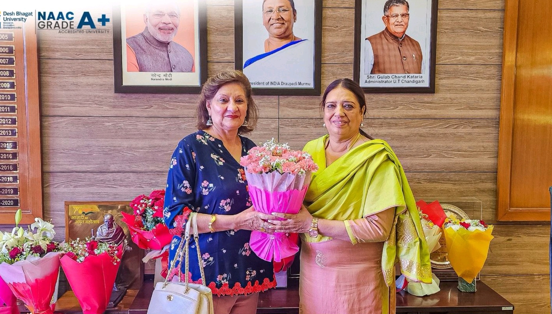 Dr. Tajinder Kaur’s contribution to education and social welfare is commendable: Harpreet Kaur Babla